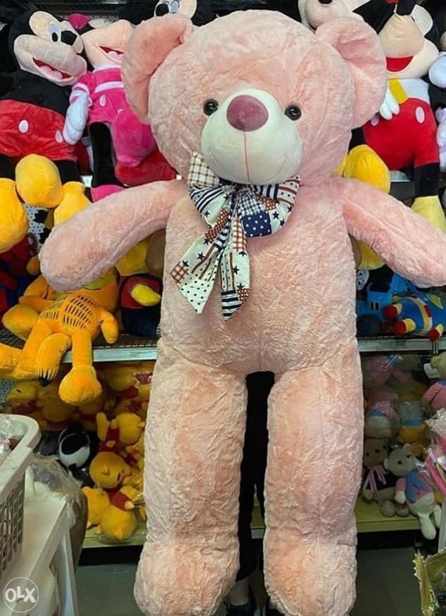 MEDO PLISANI MEDVJED 125CM PINK 066 494941