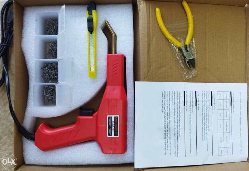 VARILICA PLASTIKE PISTOLJ ZA VARENJE PLASTIKU I SPAJALI 2