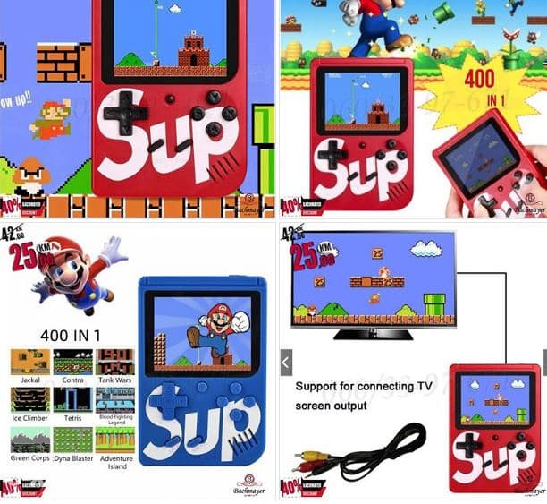RUČNA SUP IGRICA konzola SUPER GAME BOY BOX