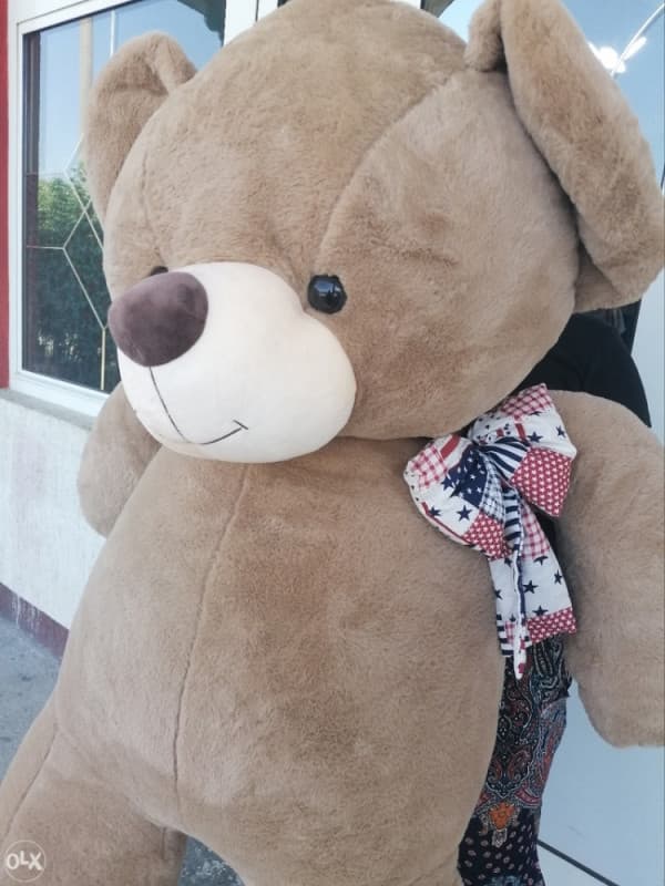 165cm MEDO PLISANI MEDVJED SMEDJI BIJELI PINK BOJA POKLON 3