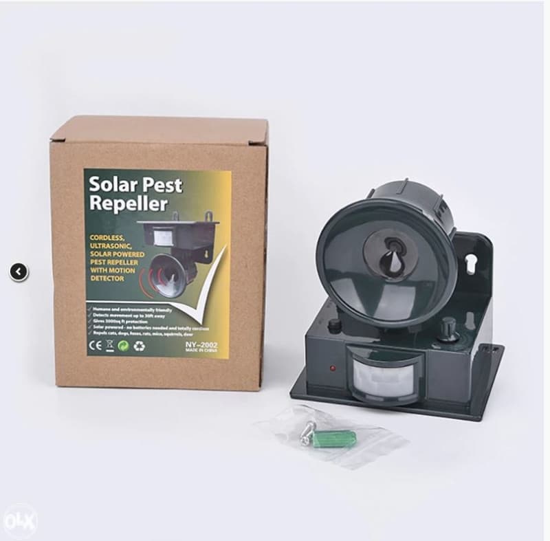 SOLARNI RASTJERIVAC PTICA PROTIV MISEVA ZMIJA ULTRAZVUC 3