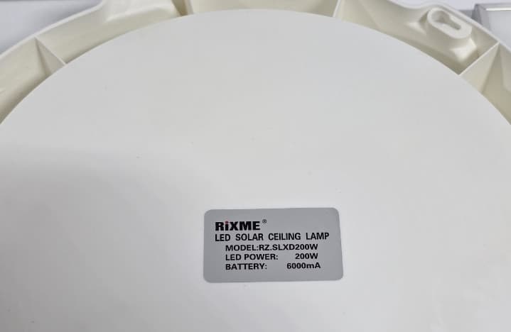 Van Rasvjeta Solarna LED plafonjera 200W za vikendice kampovanje 2