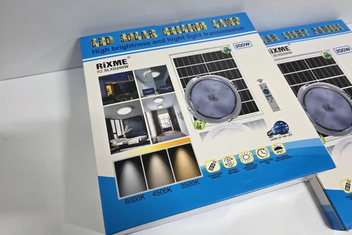 Van Rasvjeta Solarna LED plafonjera 200W za vikendice kampovanje 3