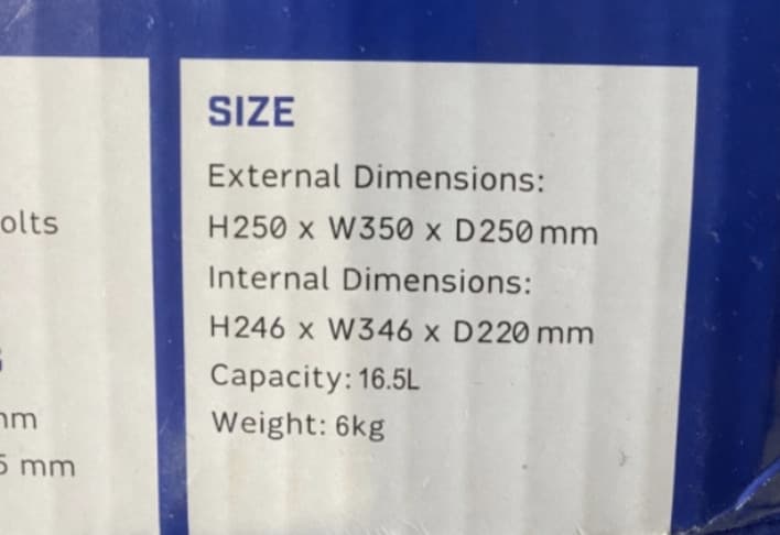 Sef za oružje nakit dimenzije 27/37/27 cm 5