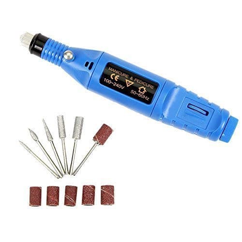 ELEKTRICNA BRUSILICA TURPIJA ZA NOKTE PLAVA 4