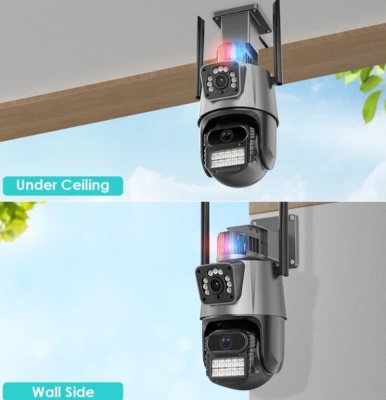 Rotirajuca PTZ kamera 8mp sa dvije glave vanjska alarm 065495481 4