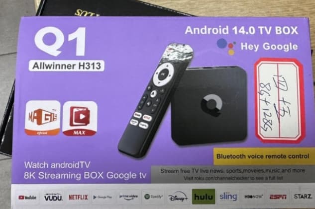 AKCIJA!! TV BOX Q1 | Android TV BOX | 8G/128G |TV Boxovi| TV Boks 5
