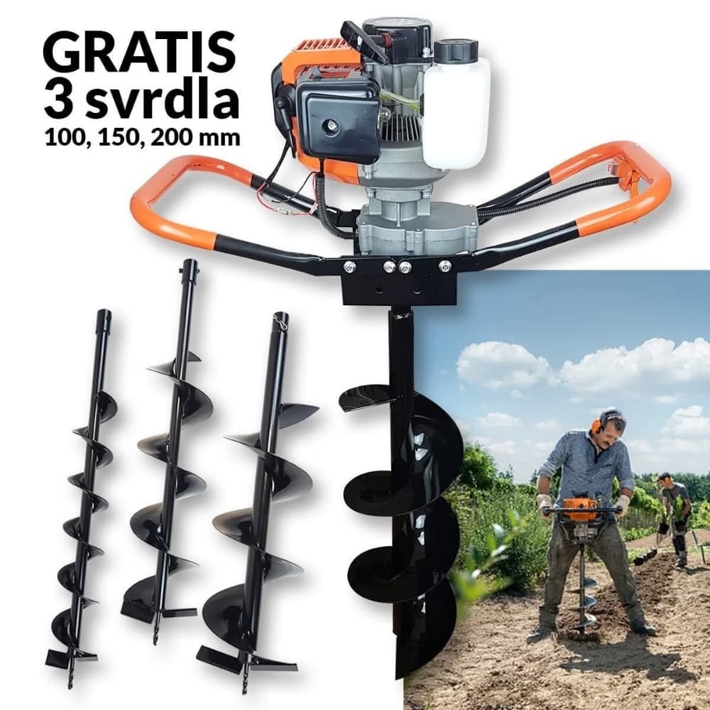 Busac busilica za rupe 10,15,20 cm