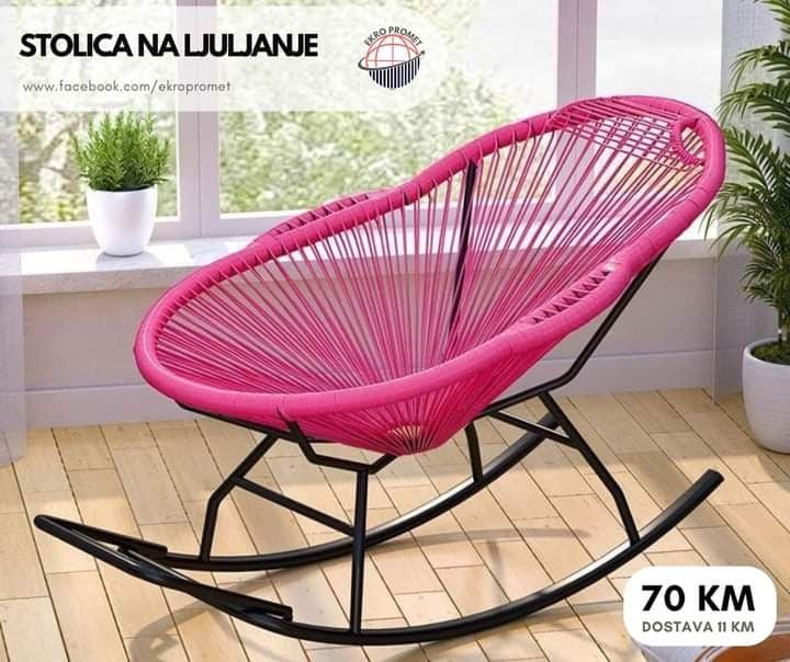 Ratan stolica za ljuljanje 3