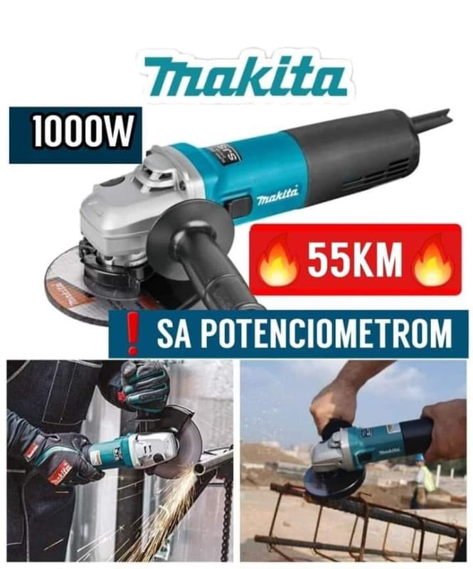 Makita brusilica sa potenciometrom