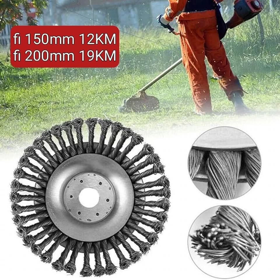 Cetka za trimer celicna