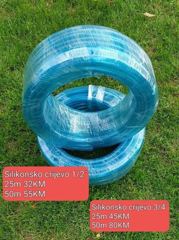 Silikonsko crijevo 25 i 50 m