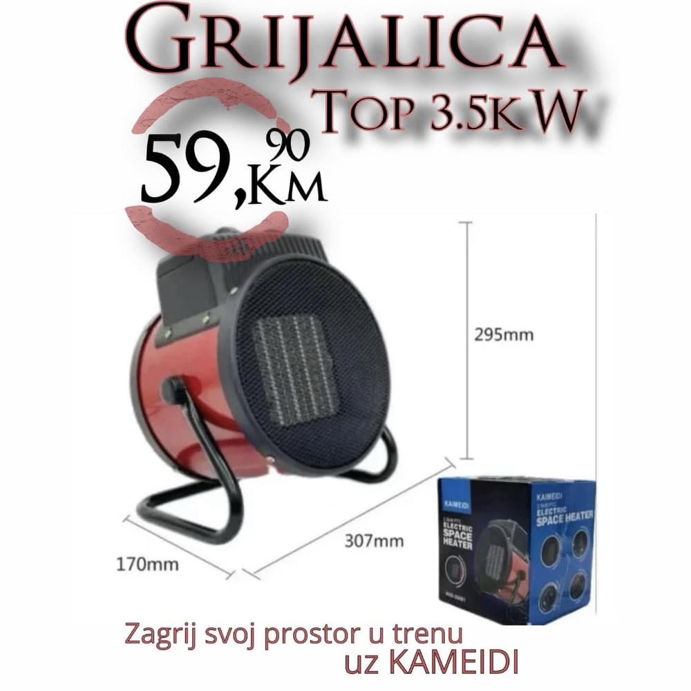 Grijalica kalolifer 3500 w monofazna