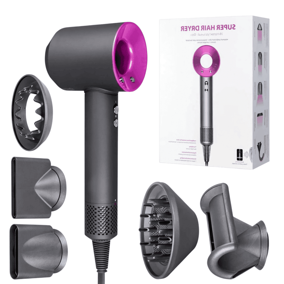 Bežični Fen za Kosu s 5 Magnetnih Mlaznica 4