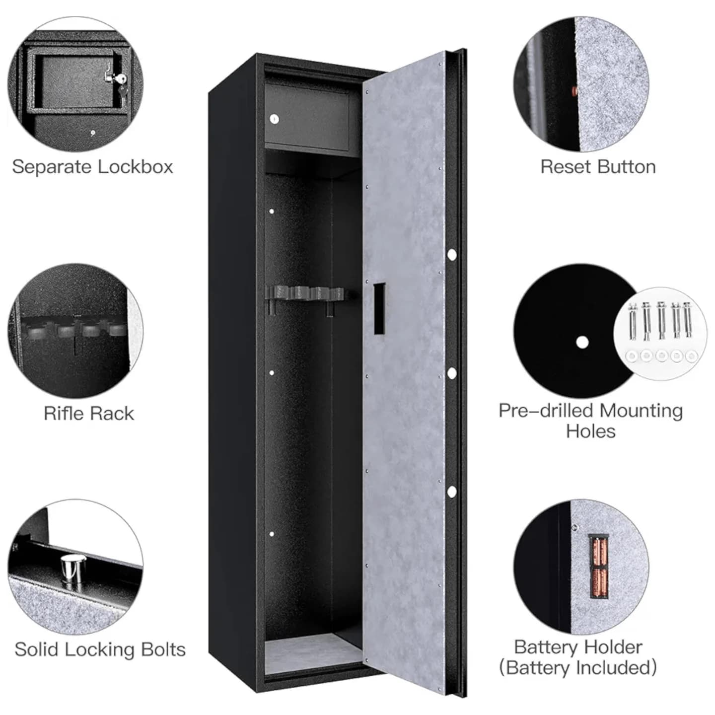 IRONMAX Digitalni Sef za Oružje 3