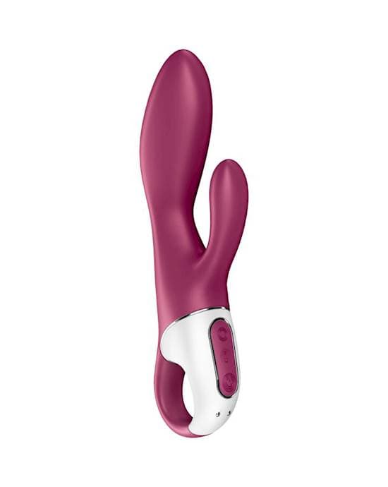 Satisfyer Heated Affair Connect – Bluetooth rabbit vibrator s funkcijom zagrijavanja (20,5 cm) 2
