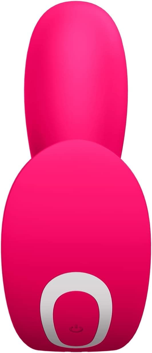 Satisfyer prenosivi Bluetooth vibrator, Top Secret+ Connect aplikacija, 11 cm, s aplikacijom, 2 motora, prenosivi vibrator, boja: roza 2