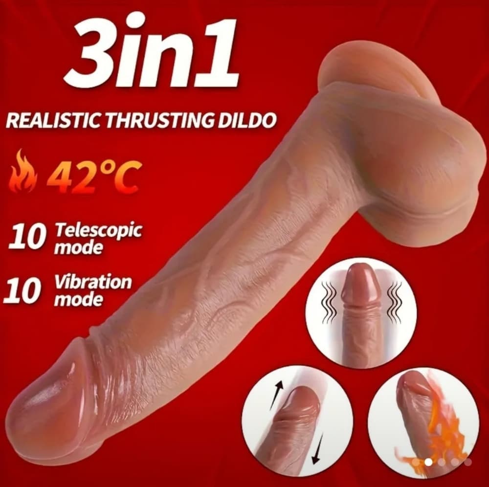 Realni teleskopski vibrator za zene