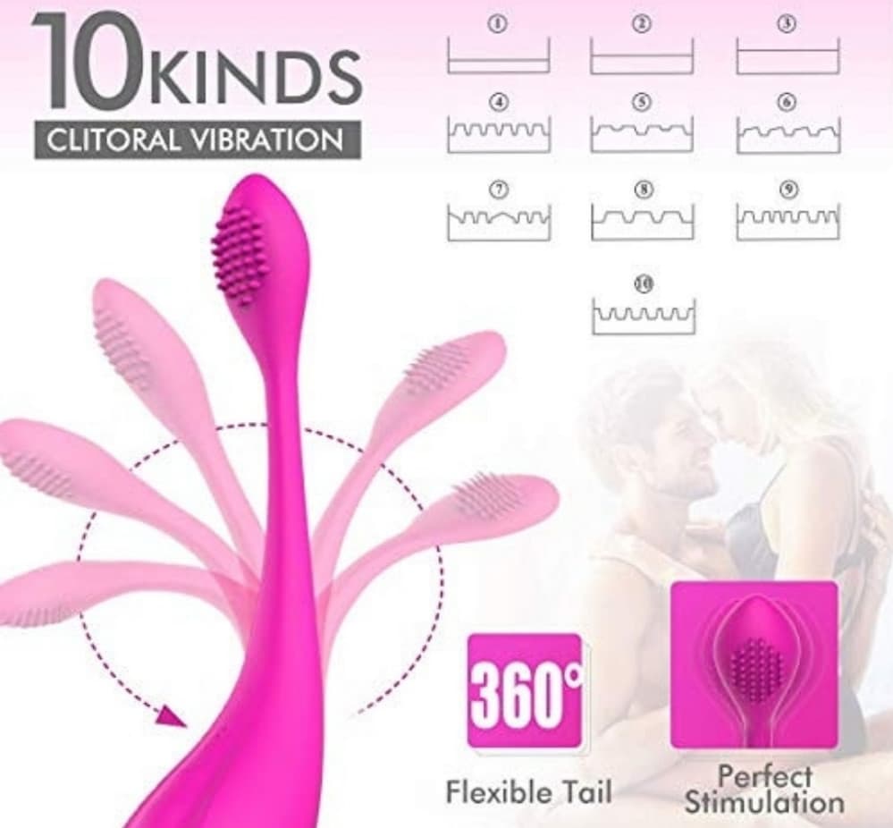 Vibrator za zene fleksibilni podesivi klitoris stimulat 4